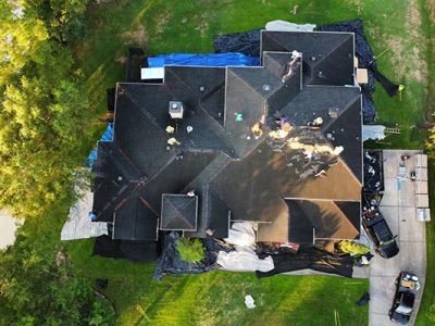 Asphalt Roof Replacement Installation